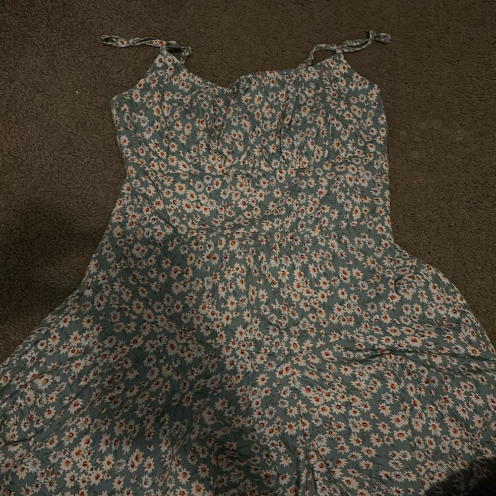 Floral print romper